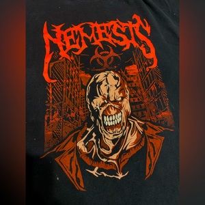 Nemesis grunge black and red T-shirt